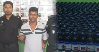 ফরিদপুরে ২৬ লাখ টাকার স্কাফ সিরাপসহ মাদক ব্যবসায়ী গ্রেপ্তার, প্রাইভেটকার জব্দ